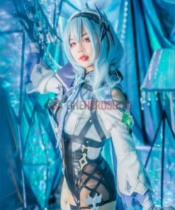 OneHeroSuits Eula Genshin Impact Cosplay Costume Full Set With Cosplay Boots Costumes