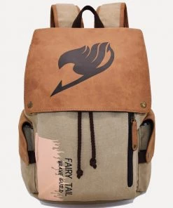 OneHeroSuits Fairy Tail Backpack Natsu Guild Symbol Printed Animation Creative Bag Accessories