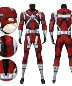 1herosuits Costumes 2020 Red Guardian Spandex Cosplay Costume