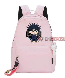 OneHeroSuits Girls Mini Q Backpack Jujutsu Kaisen Characters Printed Bag Accessories