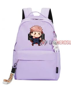 OneHeroSuits Girls Mini Q Backpack Jujutsu Kaisen Characters Printed Bag Accessories