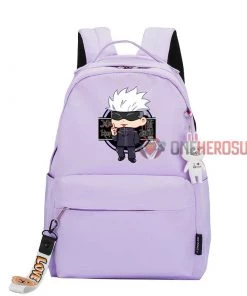 OneHeroSuits Girls Mini Q Backpack Jujutsu Kaisen Characters Printed Bag Accessories