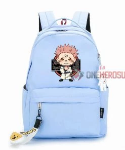 OneHeroSuits Girls Mini Q Backpack Jujutsu Kaisen Characters Printed Bag Accessories