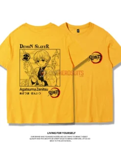 OneHeroSuits Demon Slayer Creative Print Anime T-shirt Nezuko/Tanjiro/Giyuu