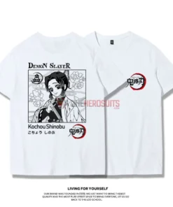 OneHeroSuits Demon Slayer Creative Print Anime T-shirt Nezuko/Tanjiro/Giyuu