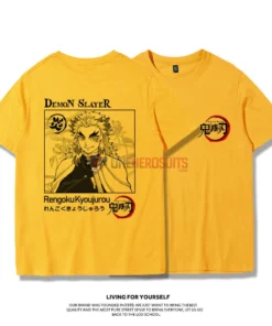 OneHeroSuits Demon Slayer Creative Print Anime T-shirt Nezuko/Tanjiro/Giyuu