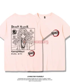 OneHeroSuits Demon Slayer Creative Print Anime T-shirt Nezuko/Tanjiro/Giyuu