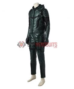 OneHeroSuits Costumes Green Arrow Oliver Queen Cosplay Costume Arrow Season 5 Suit