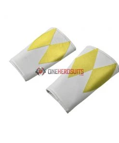 OneHeroSuits Yellow Ranger Male Cosplay Costumes Mighty Morphin Power Rangers Cosplay Suit