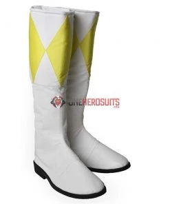 OneHeroSuits Yellow Ranger Female Cosplay Costumes Mighty Morphin Power Rangers Cosplay Suit