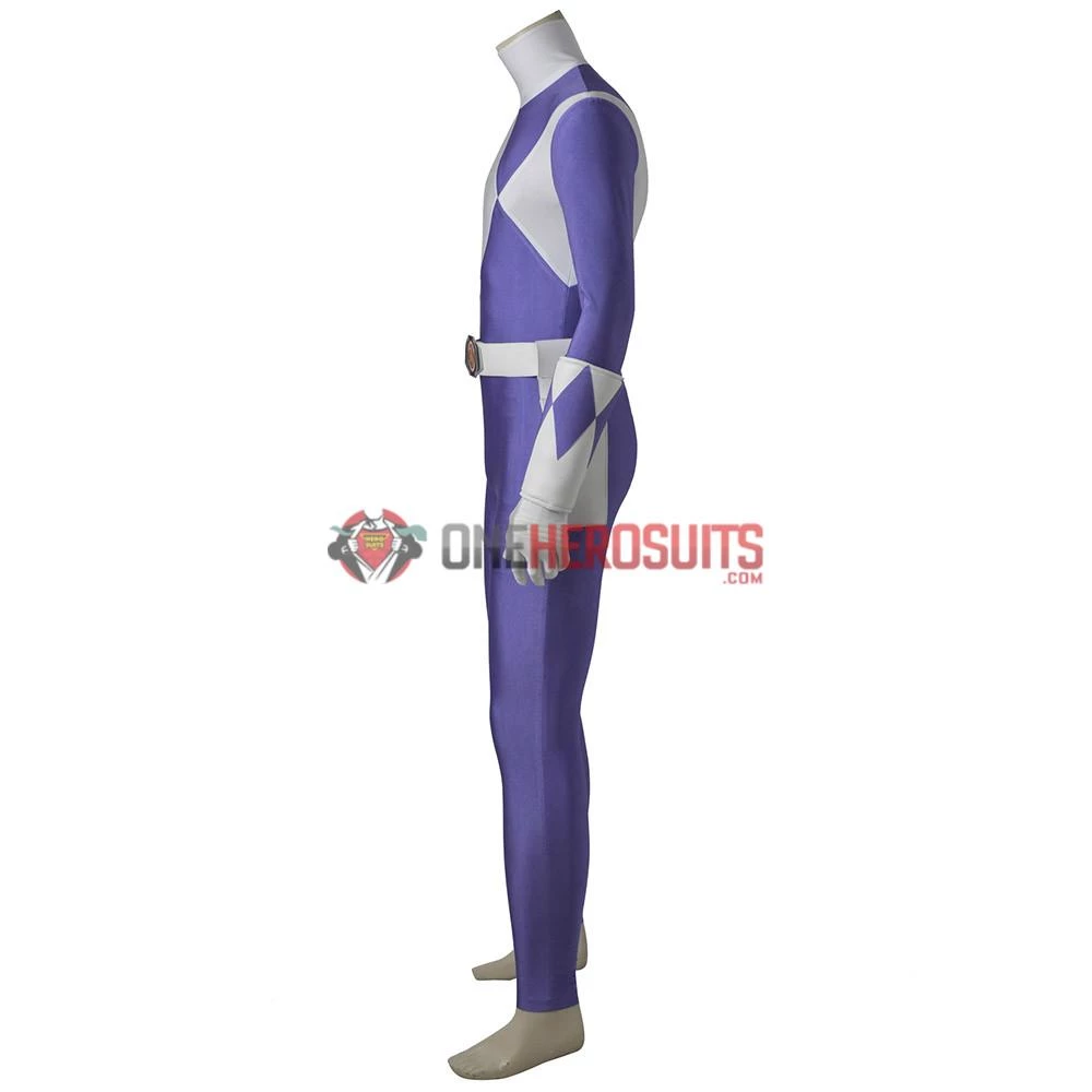 OneHeroSuits Expert-level Cosplay Bodysuit & Zentai Purple Power Ranger Cosplay Suit Mighty Morphin Power Rangers Suit 4 OneHeroSuits Expert-level Cosplay Bodysuit & Zentai Purple Power Ranger Cosplay Suit Mighty Morphin Power Rangers Suit