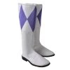 OneHeroSuits Purple Power Ranger Cosplay Boots Mighty Morphin Power Rangers Shoes Costumes