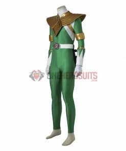 1herosuits Tommy Oliver Cosplay Costume Green Ranger Spandex Cosplay Suit Costumes