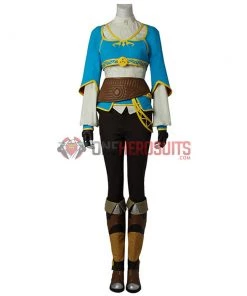 OneHeroSuits Princess Zelda Cosplay Costume The Legend Of Zelda Breath Of The Wild Suit