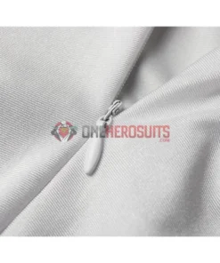 OneHeroSuits White Ranger Cosplay Costume Mighty Morphin Power Rangers Suit