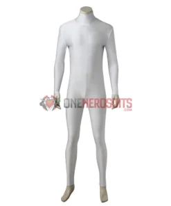 OneHeroSuits White Ranger Cosplay Costume Mighty Morphin Power Rangers Suit