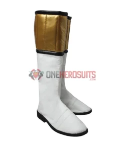 OneHeroSuits White Ranger Cosplay Costume Mighty Morphin Power Rangers Suit