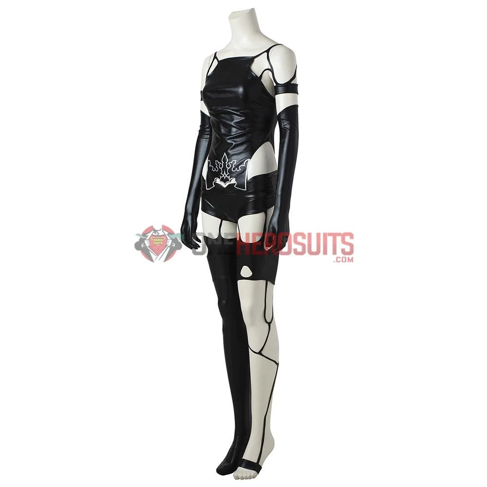 OneHeroSuits Costumes Type A Cospaly Costume NieR Automata YoRHa A2 Black Suit 5 OneHeroSuits Costumes Type A Cospaly Costume NieR Automata YoRHa A2 Black Suit