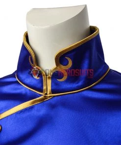 OneHeroSuits Chun Li Cosplay Costume Chinese Kung Fu Dress Up Street Fighter Suit