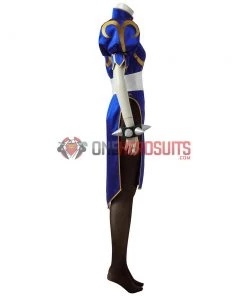 OneHeroSuits Chun Li Cosplay Costume Chinese Kung Fu Dress Up Street Fighter Suit