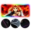 OneHeroSuits RGB Lighting Mouse Pad Rengoku Kyoujurou Infinity Train Painting