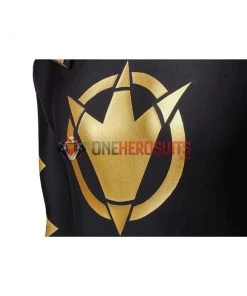 OneHeroSuits Tommy Oliver Black Ranger Cosplay Costume Power Rangers Dino Thunder Suit Costumes