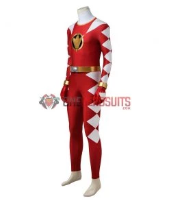 OneHeroSuits Conner McKnight Red Ranger Cosplay Costume Power Rangers Red Dino Thunder Suit Costumes