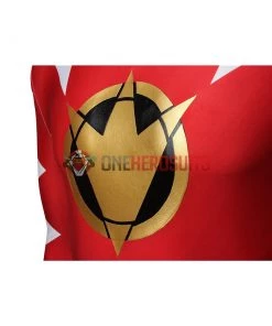 OneHeroSuits Conner McKnight Red Ranger Cosplay Costume Power Rangers Red Dino Thunder Suit Costumes