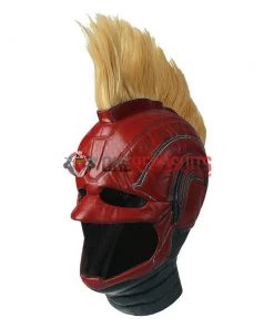 OneHeroSuits Costumes Carol Danvers Cosplay Costume Captain Marvel Dark Color Red Cosplay Suit
