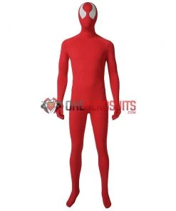 OneHeroSuits Costumes Ben Reily Cosplay Costume Scarlet Spider Man Cosplay Suit