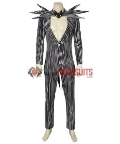 OneHeroSuits Costumes The Nightmare Before Christmas Classic Cosplay Costume Jack Skellington Cosplay Suit