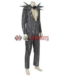 OneHeroSuits Costumes The Nightmare Before Christmas Classic Cosplay Costume Jack Skellington Cosplay Suit