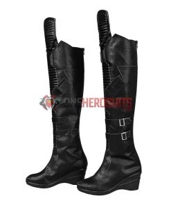 OneHeroSuits Cyberpunk 2077 V Female Cosplay Boots Artificial Leather Cosplay Shoes Costumes