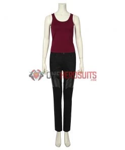 OneHeroSuits Cyberpunk 2077 V Female Cosplay Costumes Artificial Leather Cosplay Suit