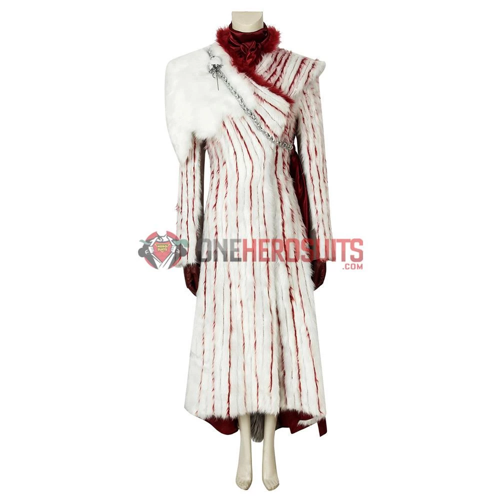 OneHeroSuits Daenerys Targaryen Cosplay Costumes GOT S8 Mother Of Dragons Cosplay Suit 2 OneHeroSuits Daenerys Targaryen Cosplay Costumes GOT S8 Mother Of Dragons Cosplay Suit