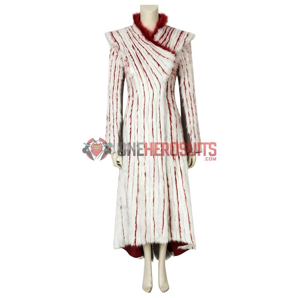 OneHeroSuits Daenerys Targaryen Cosplay Costumes GOT S8 Mother Of Dragons Cosplay Suit 7 OneHeroSuits Daenerys Targaryen Cosplay Costumes GOT S8 Mother Of Dragons Cosplay Suit