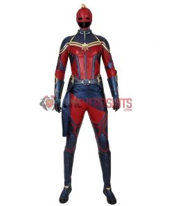 OneHeroSuits Captain Marvel Carol Danvers Cosplay Costumes Avengers 4 Endgame Cosplay Suit