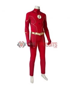 OneHeroSuits Barry Allen The Flash Season 6 Red Cosplay Costumes