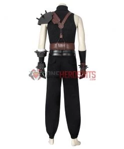 OneHeroSuits Cloud Strife Black Cosplay Costumes FFVII Remake Cosplay Suit