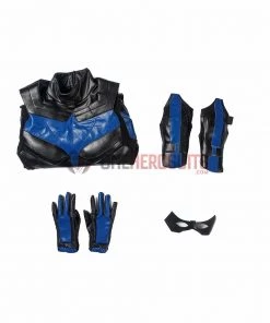 OneHeroSuits Titans Dick Grayson Cosplay Costumes The Season 1 Nightwing Cosplay Suit