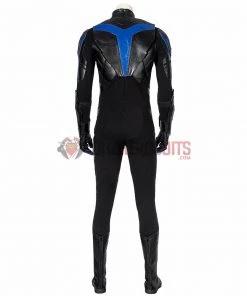 OneHeroSuits Titans Dick Grayson Cosplay Costumes The Season 1 Nightwing Cosplay Suit