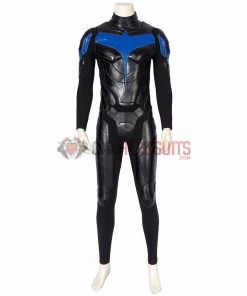 OneHeroSuits Titans Dick Grayson Cosplay Costumes The Season 1 Nightwing Cosplay Suit