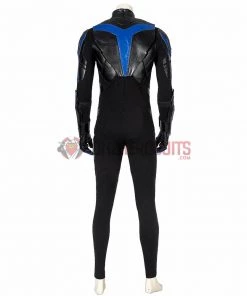 OneHeroSuits Titans Dick Grayson Cosplay Costumes The Season 1 Nightwing Cosplay Suit