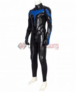 OneHeroSuits Titans Dick Grayson Cosplay Costumes The Season 1 Nightwing Cosplay Suit