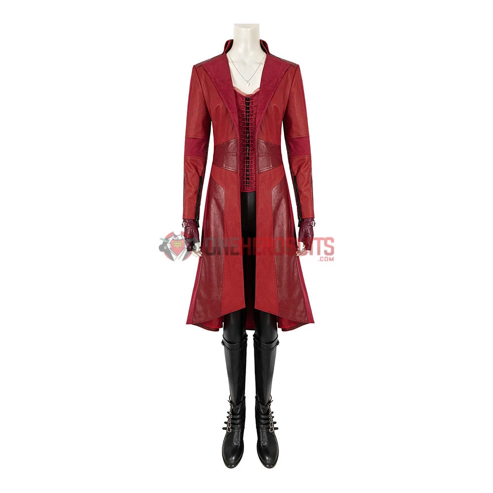Costumes Avengers Endgame Scarlet Witch Cosplay Costume OneHeroSuits 2 Costumes Avengers Endgame Scarlet Witch Cosplay Costume OneHeroSuits