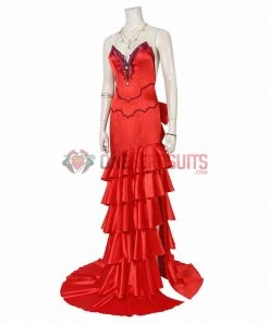 OneHeroSuits Final Fantasy VII Cosplay Costume Aerith Red Dress Cosplay Suit Costumes
