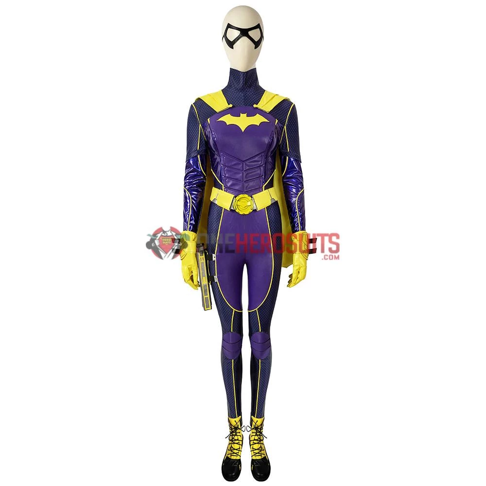 OneHeroSuits Batgirl Cosplay Costumes Gotham Knights BatGirl Purple Suit 18 OneHeroSuits Batgirl Cosplay Costumes Gotham Knights BatGirl Purple Suit