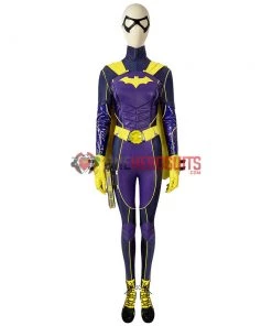 OneHeroSuits Batgirl Cosplay Boots Purple Gotham Knights BatGirl Shoes
