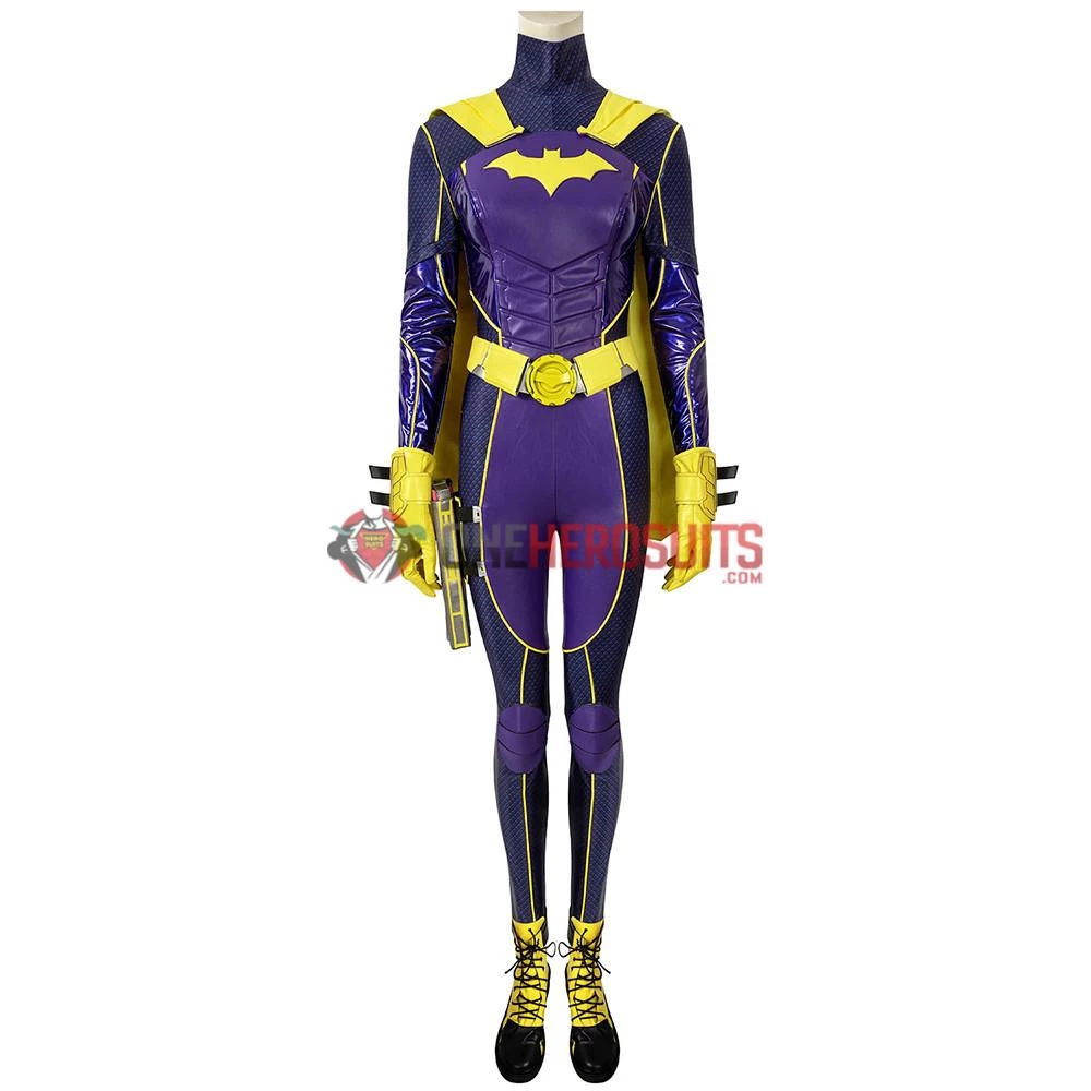 OneHeroSuits Batgirl Cosplay Costumes Gotham Knights BatGirl Purple Suit 20 OneHeroSuits Batgirl Cosplay Costumes Gotham Knights BatGirl Purple Suit