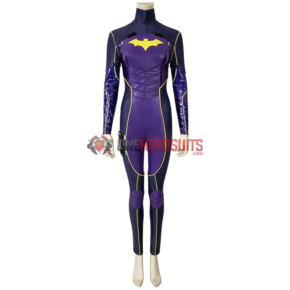 OneHeroSuits Batgirl Cosplay Costumes Gotham Knights BatGirl Purple Suit 23 OneHeroSuits Batgirl Cosplay Costumes Gotham Knights BatGirl Purple Suit